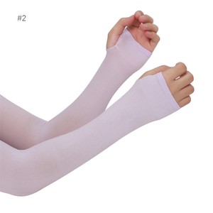 Manguitos de algodón unisex más populares de 2026 para verano, frescos, de alta elasticidad y color liso - Product Image 5