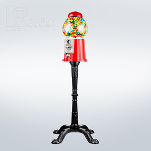 Machine à Gumball en métal antique Kwang Hsieh 15 "avec pièces de support - Product Image 2