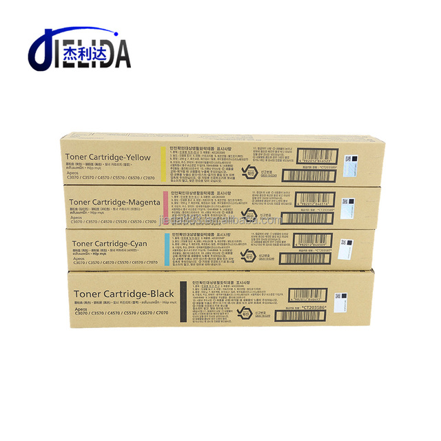Jieda CT203586 CT203587 CT203588 CT203589 Fujifilm Xer-ox Original Toner Cartridge for Apeos C3070 C3570 C4570 C5570 C6570 C7070