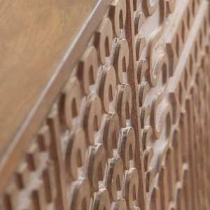 Commode en bois de manguier sculpté Vandana Ultra Grand - Product Image 5