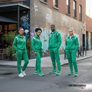 2025 New Design Men <b>Reflective</b> Jogging Suit Windbreaker Tracksuit with your custom printing Private Label OEM - Product Image 3