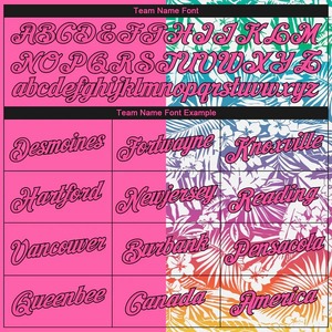 Camiseta de Baloncesto Personalizada con Hojas de Palma Tropicales Hawaianas en Rosa y Negro, Auténtica, Premium, Sublimada, de Malla, sin Mangas, Deportiva - Product Image 6