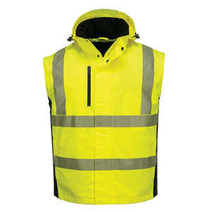 Wholesale Unisex Hooded Winter Reflective High-Visibility Waterproof <b>Jacket</b> Outdoor Workwear Safety <b>Jacket</b> - Product Image 2