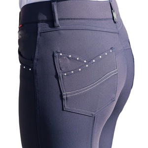 Pantalones ecuestres de la mejor calidad para mujer, ropa personalizada de ajuste Flexible con agarre completo, pantalones de montar a caballo al por mayor a granel - Product Image 4