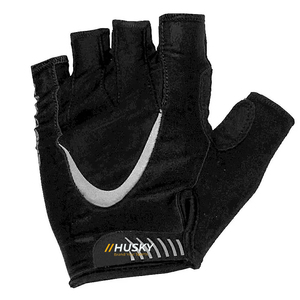 HUSKY SPORTSWEAR Customized Unisex Half Finger Weight Lifting Cycling Shockproof Breathable Microfiber Padded Fingerless Gloves - Product Image 6