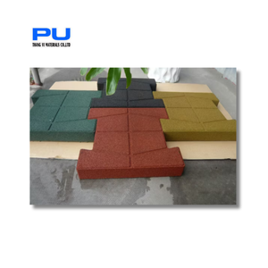 Baldosas de Caucho SBR con Forma de Hueso Modernas, con Garantía de 3 Años, Ecológicas e Impermeables para Gimnasios y Áreas de Fitness al Aire Libre - Product Image 6