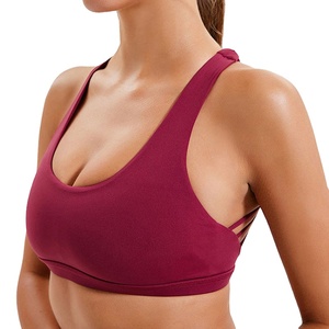 สปอร์ตบราสำหรับสุภาพสตรีขนาดพลัสไซส์สปอร์ตบราแบบแห้งเร็วใช้ในยิม2026ผ้าคอตตอนระบายอากาศได้ดีสำหรับออกกำลังกาย - Product Image 2