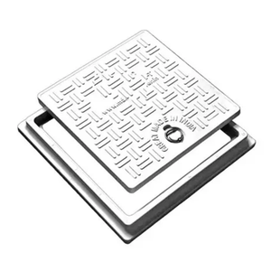 Couvercle de manhole en PRV haute résistance, couvercle d'égout composite en fibre de verre avec cadre, couvercle de drainage robuste pour le drainage routier municipal - Product Image 3