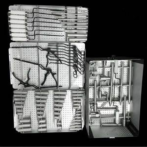 Système d'extenseur tubulaire Metrx pour chirurgie minimal invasive de la colonne vertébrale avec instruments, boîte de stérilisation en acier orthopédique - Product Image 2