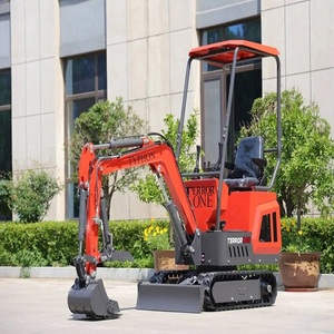 Mini-excavatrice diesel haute performance d'occasion, conçue pour une utilisation fiable dans la construction routière et l'aménagement paysager - Product Image 1