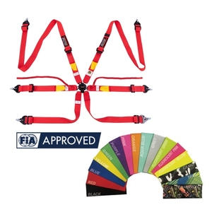 Private Label Racing Seat Belt TBRACING FIA Approved 8853 2016 OEM ODM Wholesale 50mm Webbing with Eye <b>Bolt</b> Hardware - Product Image 1