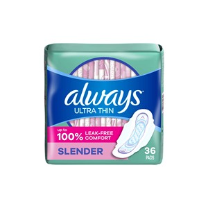 Toallas Always Ultra Finas sin Alas, Talla 1, Regulares, 132 Unidades (3 Paquetes de 44) - Product Image 2