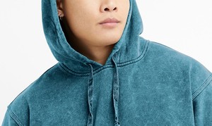 Sudaderas con Capucha para Hombre, Estilo Casual, Lavado Ácido, Antiarrugas, de Alta Calidad, Precio Económico, con Logotipo/Colores Personalizados - Product Image 4