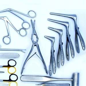 Juego de Instrumentos para Septoplastia de 24 Piezas de Azicon, Herramientas Quirúrgicas para Rinoplastia Nasal, Pinzas, Cinceles, Espéculos para Cirugía del Septum - Product Image 3