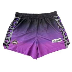 Custom Made Men's <b>Football</b> Shorts Digital Printing Satin Fabric Quick Dry Eco-Friendly Drawstring Closure Front Logo Position - Product Image 5