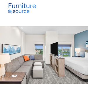 เฟอร์นิเจอร์โรงแรมแบบซ้อนได้ รุ่น Twin XL สำหรับห้องพัก Hyatt House ผลิตจากโรงงานในเวียดนามโดยตรง ราคาโรงงาน วัสดุ MDF และ HPL เหมาะสำหรับธุรกิจโรงแรมและการบริการ - Product Image 2