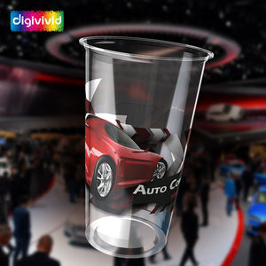 Vaso de Plástico PP Personalizado de Bajo Costo, Impresión Rápida y Colorida, MOQ Bajo, 90 mm de Diámetro, 500 ml, para Bebidas - Product Image 6