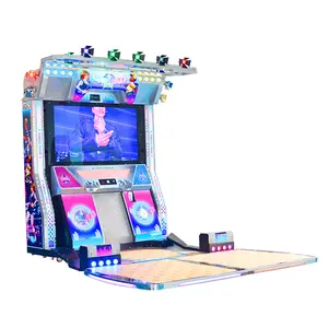 2 플레이어 댄스 센터 게임 머신 아케이드 게임 센터 어린이와 성인을위한 뜨거운 노래 공장 도매