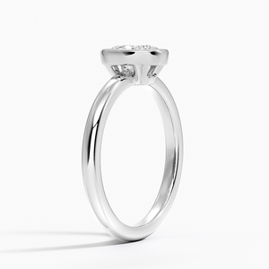BOJ <b>Ring</b> 0105 Oval Cut 925 <b>Silver</b> Halo Stone Prong Setting <b>Solitaire</b> Diamond <b>Ring</b> 2ct D Color VVS1 Moissanite GRA Certified - Product Image 2