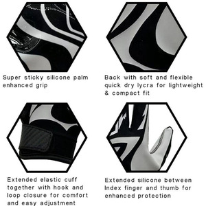 Guantes de Bateo de Béisbol de Diseño Personalizado – Cuero Cabretta Premium para Jóvenes y Adultos – Guantes de Bateo de Béisbol al por Mayor de Fábrica OEM - Product Image 6