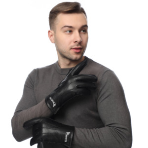 Guantes de invierno para hombre, guantes de cuero a la moda, gran oferta, alta calidad y cómodos - Product Image 4