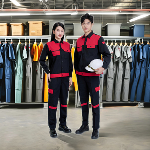 Conjunto de uniforme de trabajador doméstico de venta superior para soldadura de fábrica/lavado de coches DISEÑO PERSONALIZADO overol pantalones de carga-MOQ BAJO-Muestra gratis - Product Image 1