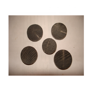 Blancs de bouton de corne de buffle faits à la main/blancs de bouton de corne de couleur noire de buffle/vrai bouton rond de corne de buffle et de vache - Product Image 1