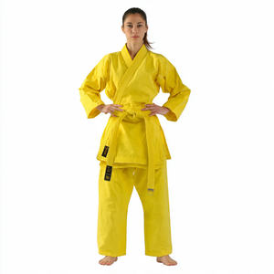 Uniforme de Karate Fighter 100% Algodón, Traje Profesional de Entrenamiento de MMA, Uniforme de Entrenador de BJJ y Judo al por Mayor - Product Image 3