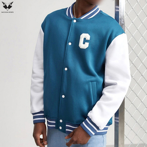 Blousons universitaires et blousons bomber pour hommes, nouveau design respirant, style unique aux couleurs contrastées, meilleur fournisseur - Product Image 5