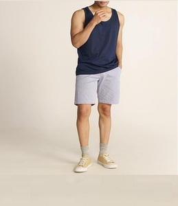 Wholesale Men Lightweight Gym Tank Top Casual Sportswear Quick Dry Breathable Sports Vest Custom logo Basketball <b>Running</b> <b>Singlet</b> - Product Image 3