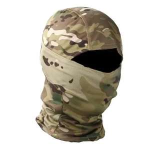 Unisex <b>Silk</b> Screen Printed Digital Camouflage <b>Balaclava</b> Full Face Mask Breathable Waterproof Polyester Outdoor Adult 56-58CM - Product Image 2