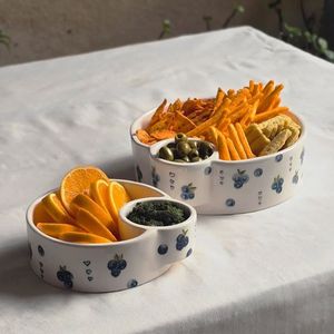 Bol en céramique de haute qualité, élégant pour les salades de fruits et la décoration de la maison, parfait pour les cuisines de luxe - Product Image 3