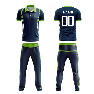 Uniforme de críquet hecho con material suave y cómodo para práctica, uniforme de críquet de alto rendimiento con MOQ bajo. - Product Image 1