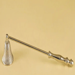 ที่ดับเทียนทองเหลืองแท้ รูปทรงระฆังทันสมัย ที่ดับเทียนโลหะ - Product Image 5