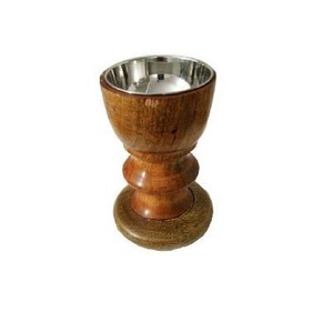 Brûleur à Bakhoor en bois de qualité supérieure, forme ronde, brûleur d'encens arabe pour fournisseur en gros d'Inde. - Product Image 3