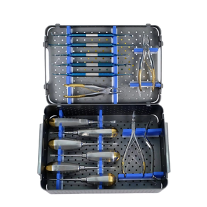 Ensemble d'instruments chirurgicaux dentaires vétérinaires MIANBRO ENTERPRISES, en acier inoxydable, réutilisables, légers, certifiés CE, instruments dentaires - Product Image 1