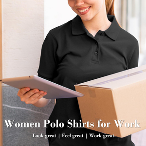Lightweight Linen Womens Polo Shirts Breathable Short Sleeve Summer Shirt For Ladies Relaxed Fit Casual Beach And Street Wear - Product Image 5