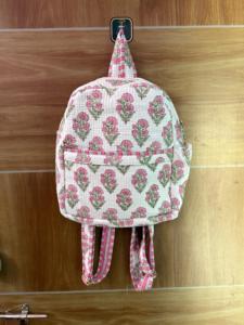 Mochila Boho Elegante de Alta Calidad, Estampada a Mano, Bolsa de Algodón Resistente, Portátil, para Playa, Escuela, Viajes, con Logotipo Personalizado para Mujer - Product Image 6