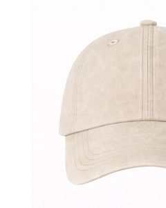 Gorra de Béisbol de Algodón Beige, Lisa, Ajustable, Unisex, Deportiva, Informal, Transpirable, Cómoda, con Logotipo Personalizado, Calidad Premium - Product Image 4