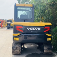 Excavatrice d'occasion Volvo EC60D, moteur Volvo d'origine, faible consommation de carburant, fonctionnement flexible, idéale pour les projets en espace restreint