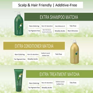 Japan Salon Link Extra Green Tea <b>Shampoo</b> Matcha Fragrance 1000ml Professional Salon Quality Green Tea Silicone-Free Moisturizing - Product Image 6