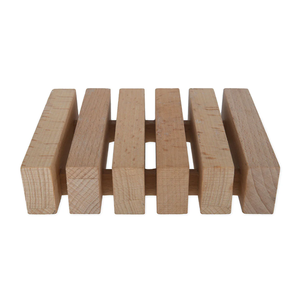 Support à Savon en Bois Rectangulaire Design avec Drainage Intégré – Meilleur Prix - Product Image 5