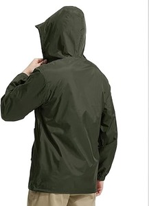 Chaqueta Cortavientos Impermeable y Transpirable Ligera de Moda para Hombre, Nueva Serie de Chaquetas Cortavientos para Exteriores con Capucha - Product Image 4