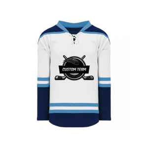 Maillot de hockey sur glace personnalisé pour entraînement et compétition, avec logo d'équipe et numéro imprimés, fournisseur d'uniformes de hockey athlétiques - Product Image 5