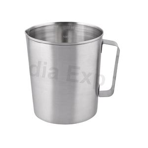 Taza Medidora de Acero Inoxidable Ecológica, Taza de Metal Precisa para Fines de Medición - Product Image 1