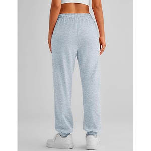 Pantalon de survêtement cintré pour femme, pantalon de jogging athlétique et pantalon de détente avec poches, pantalon de jogging confortable à taille haute et doux pour la salle de sport - Product Image 5