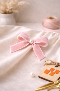 ริบบิ้นกำมะหยี่โพลีเอสเตอร์ 100% ทนการหดตัว ขนาด 6 มม. ของบริษัทนีลกามัล อินดัสทรีส์ แบบหน้าเดียว เนื้อนุ่ม ทนทาน สำหรับตกแต่งเสื้อผ้า - Product Image 2