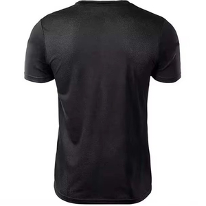 เสื้อยืดคอกลมแขนสั้นผู้ชาย ทรงปกติ สีพื้น ผ้าถักเนื้อฝ้าย สวมใส่สบาย ระบายอากาศได้ดี - Product Image 5