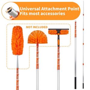 Asta Telescopica in Metallo e Plastica da 4 a 24 Piedi per Pulizie Domestiche e Uso Esterno - Product Image 3