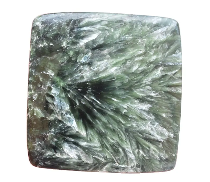 도매 러시아어 Seraphinite 카보 숑 도매 많은 Seraphinite 느슨한 보석 보석 공장 가격